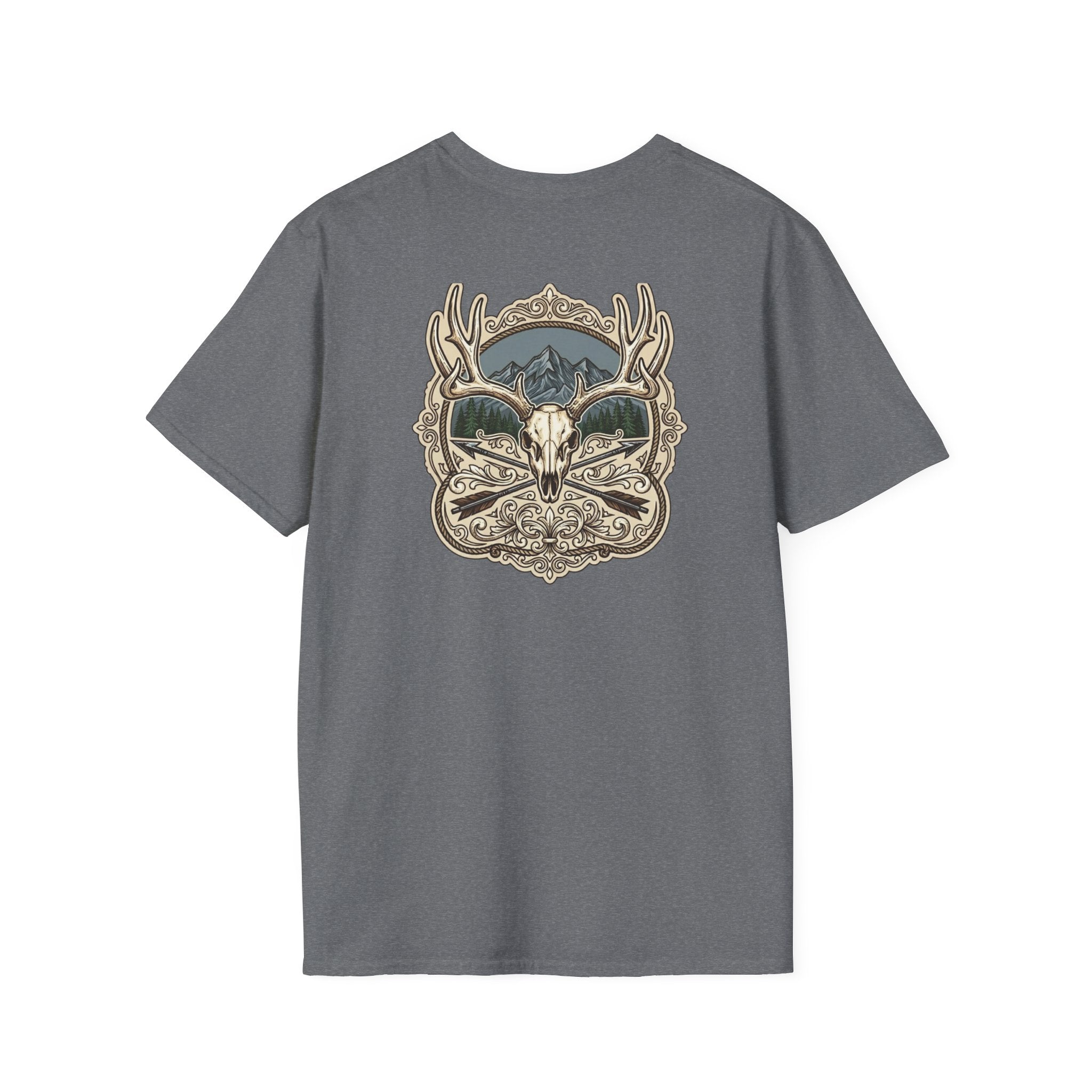 Western Mule Deer Skull T-Shirt