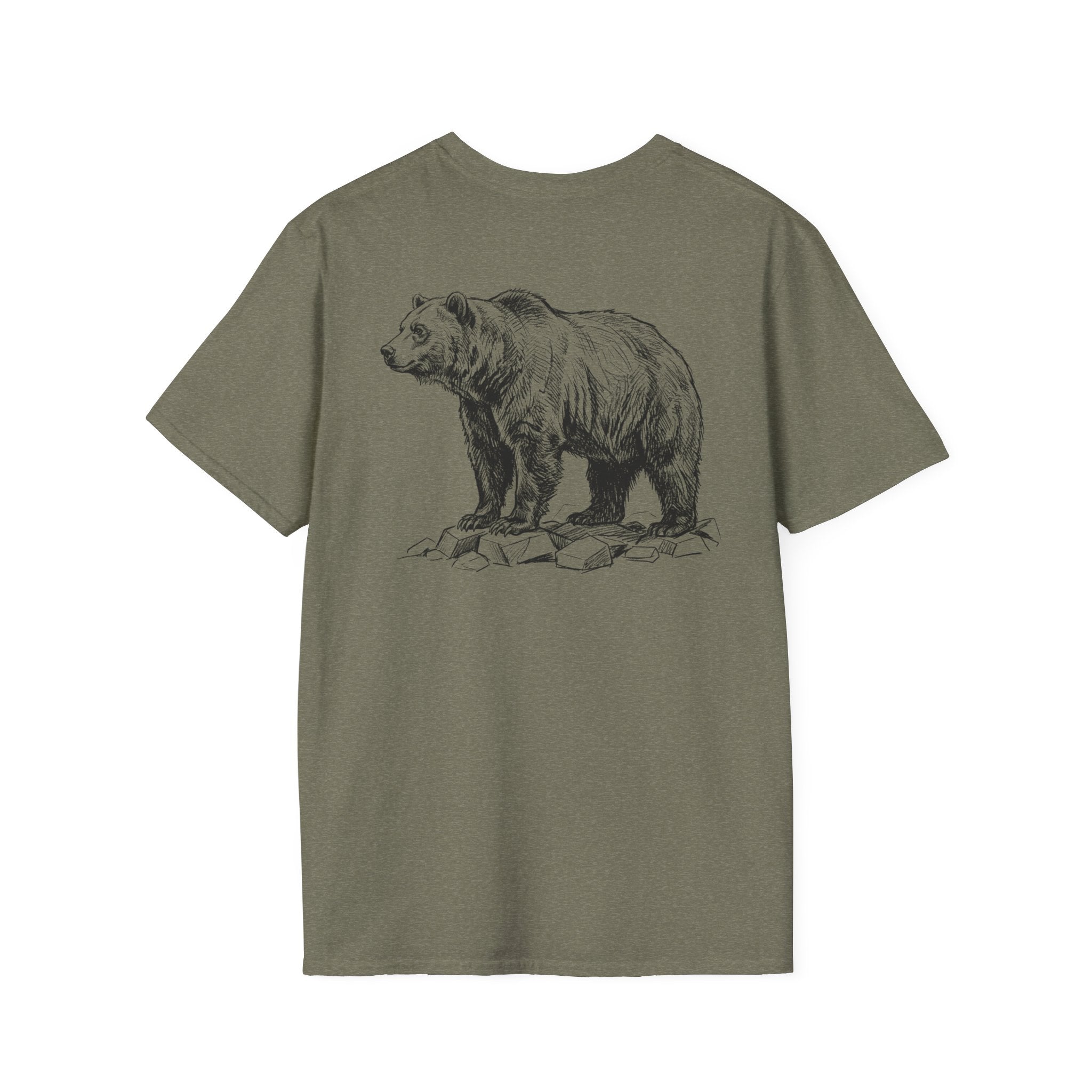 Grizzly Bear Sketch T-Shirt