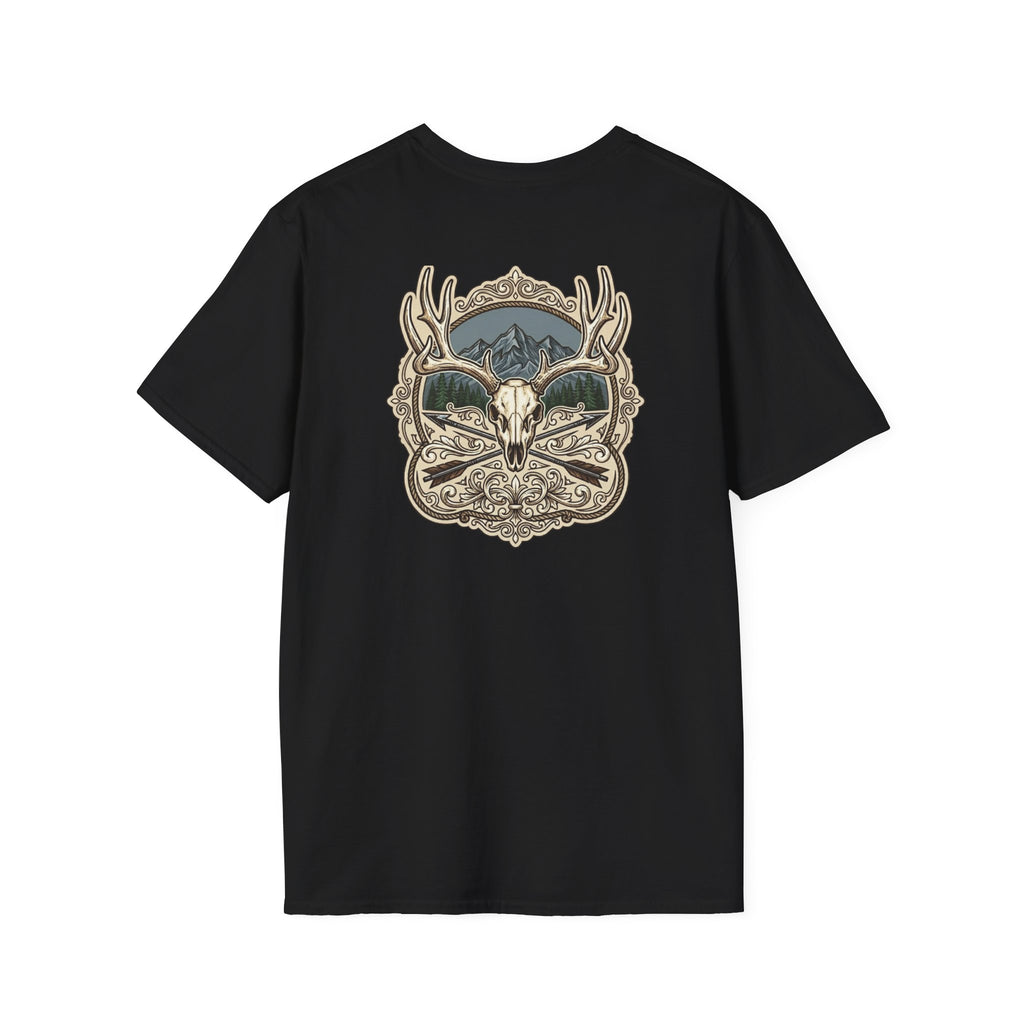 Western Mule Deer Skull T-Shirt