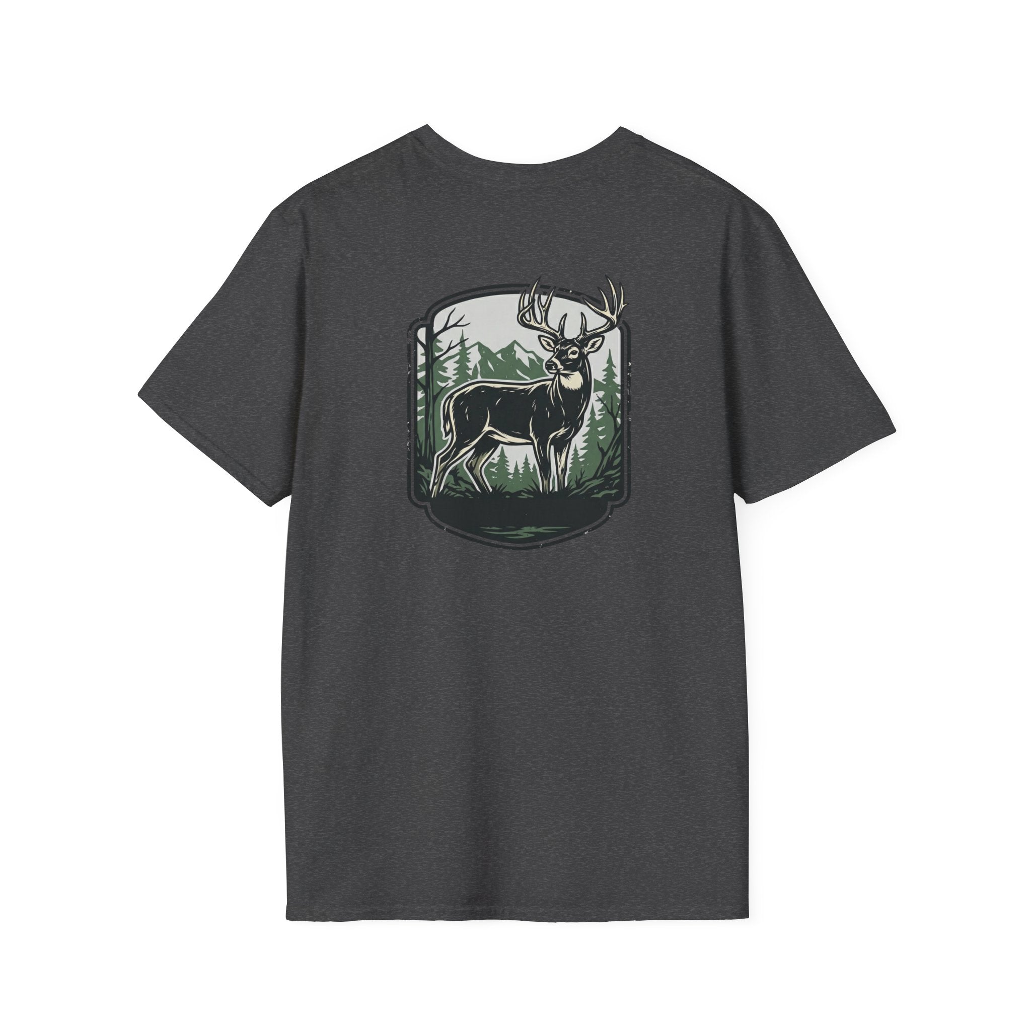 White-tailed Deer Badge T-Shirt