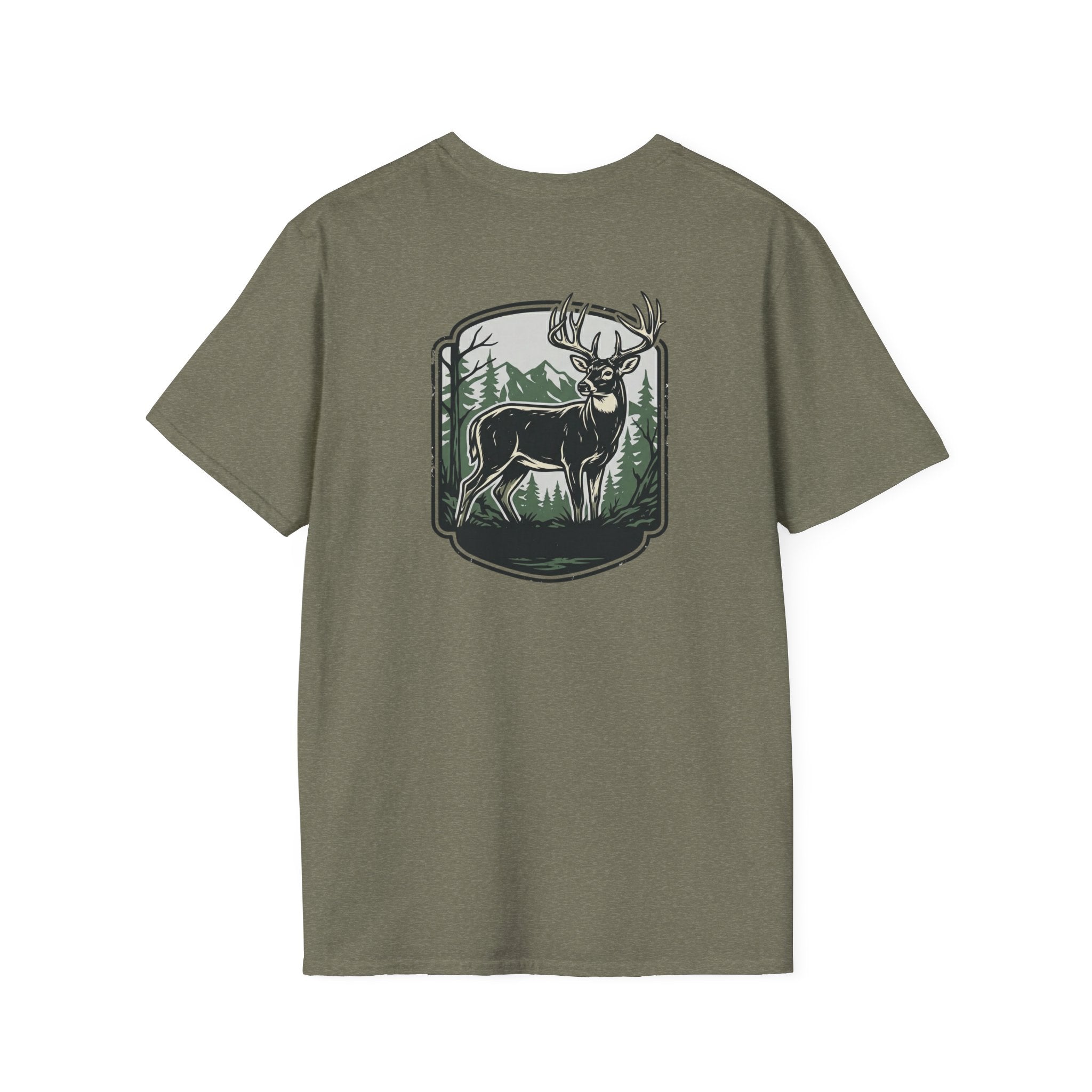 White-tailed Deer Badge T-Shirt