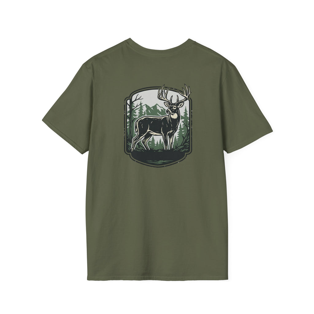 White-tailed Deer Badge T-Shirt