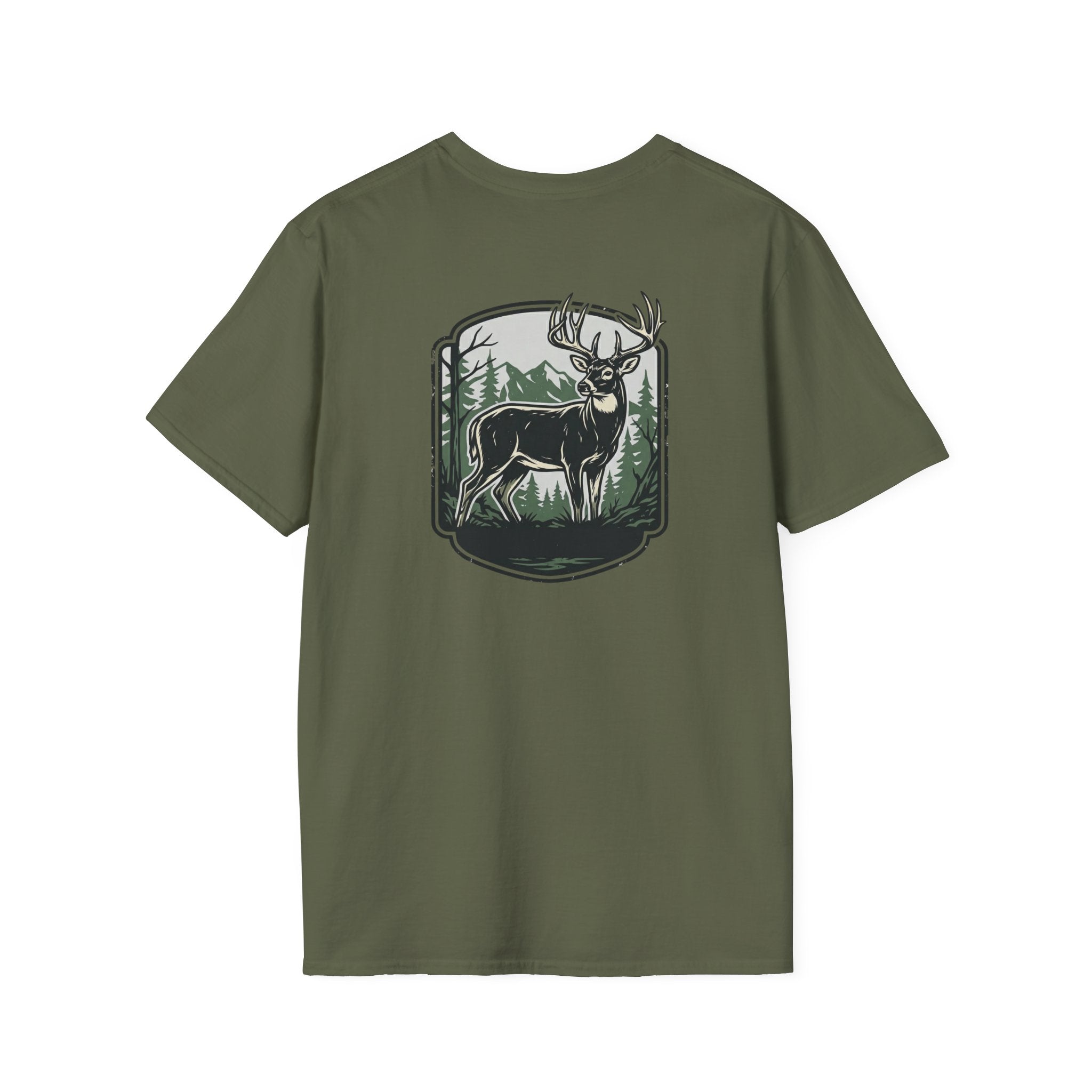 White-tailed Deer Badge T-Shirt