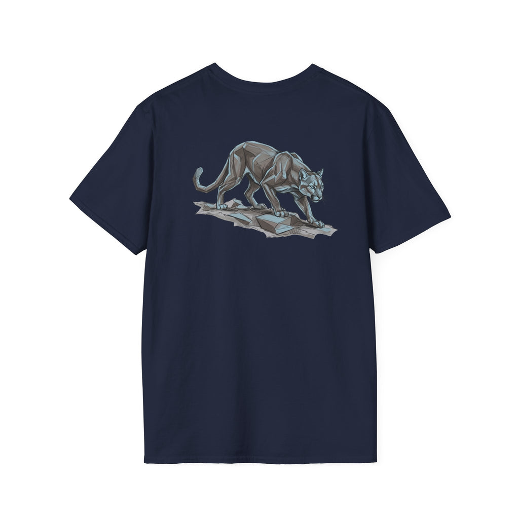 Geometric Mountain Lion T-Shirt