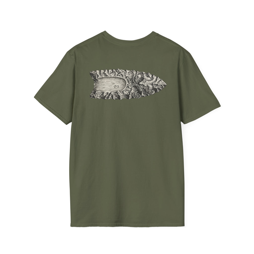 Topographical Arrowhead T-Shirt