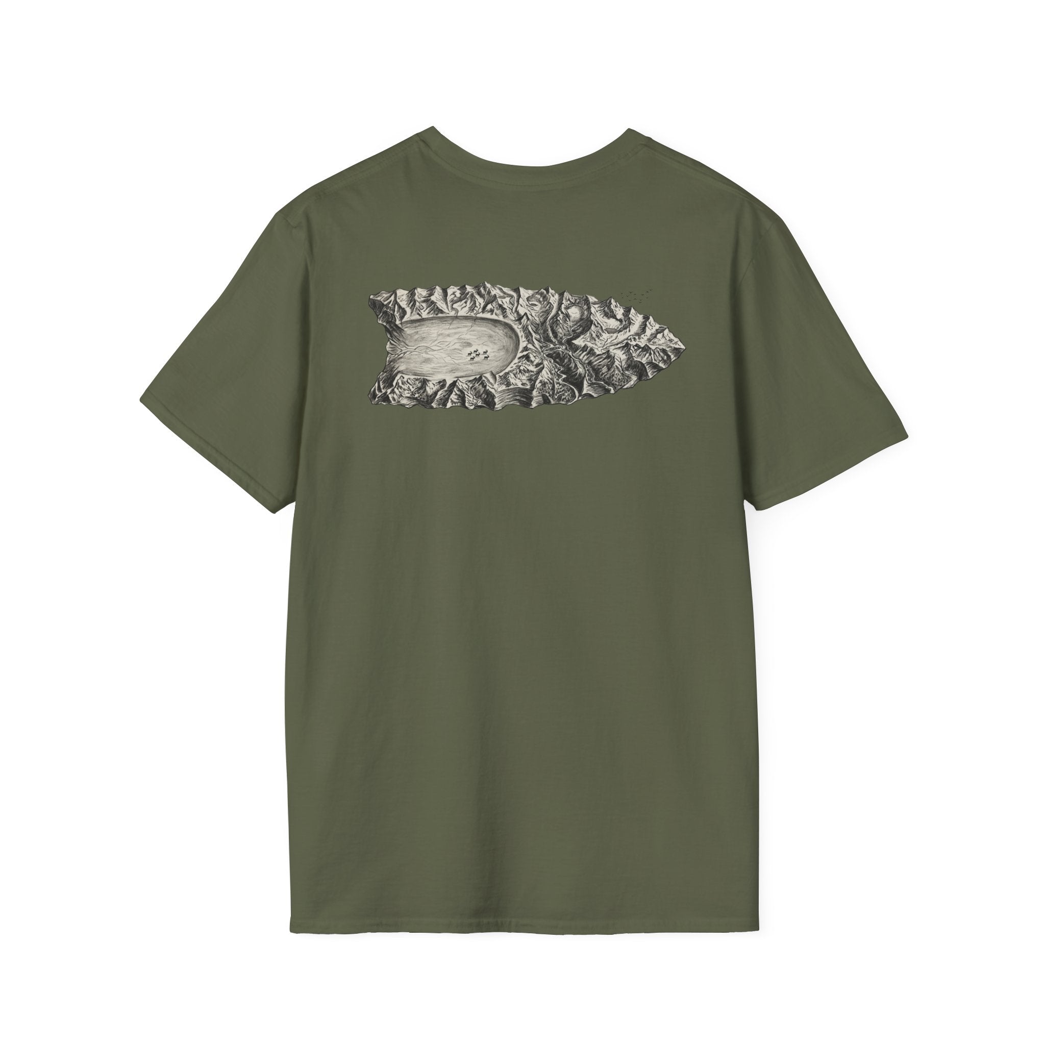 Topographical Arrowhead T-Shirt
