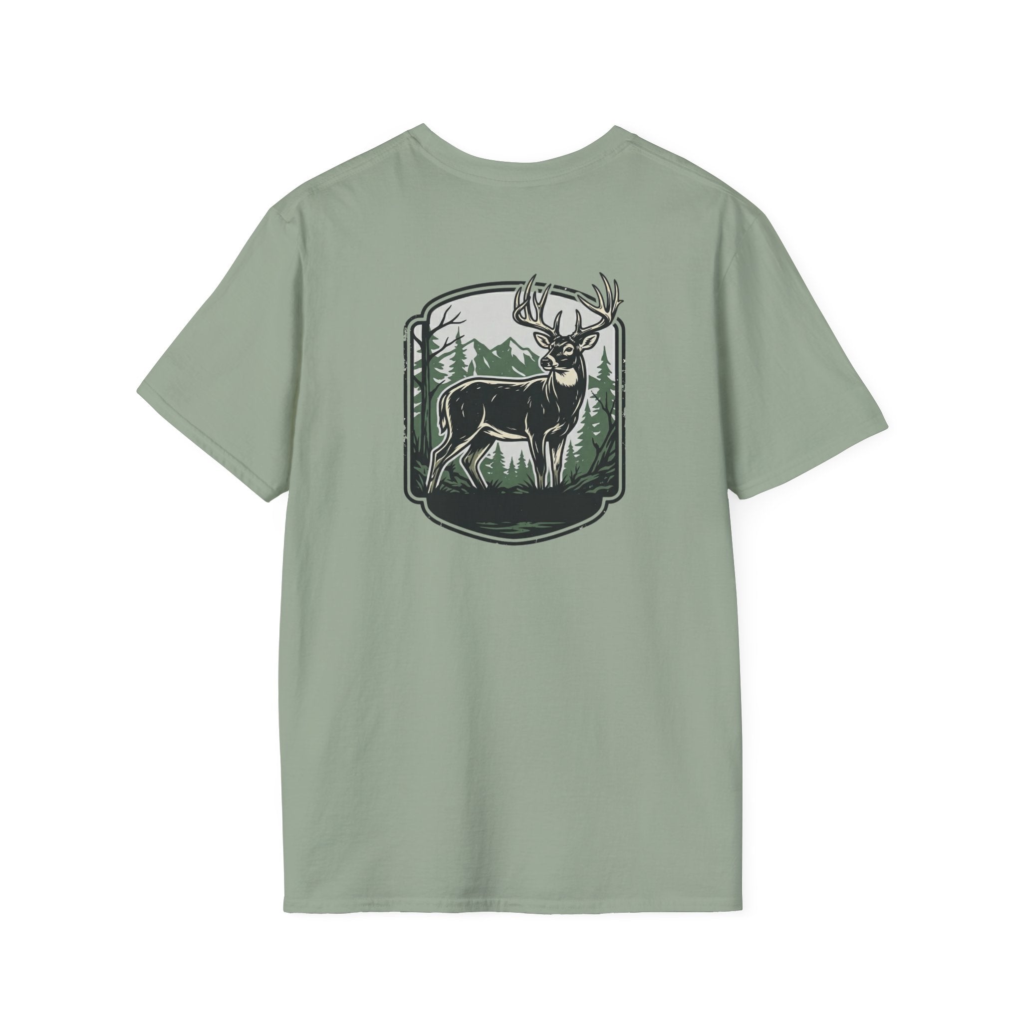 White-tailed Deer Badge T-Shirt