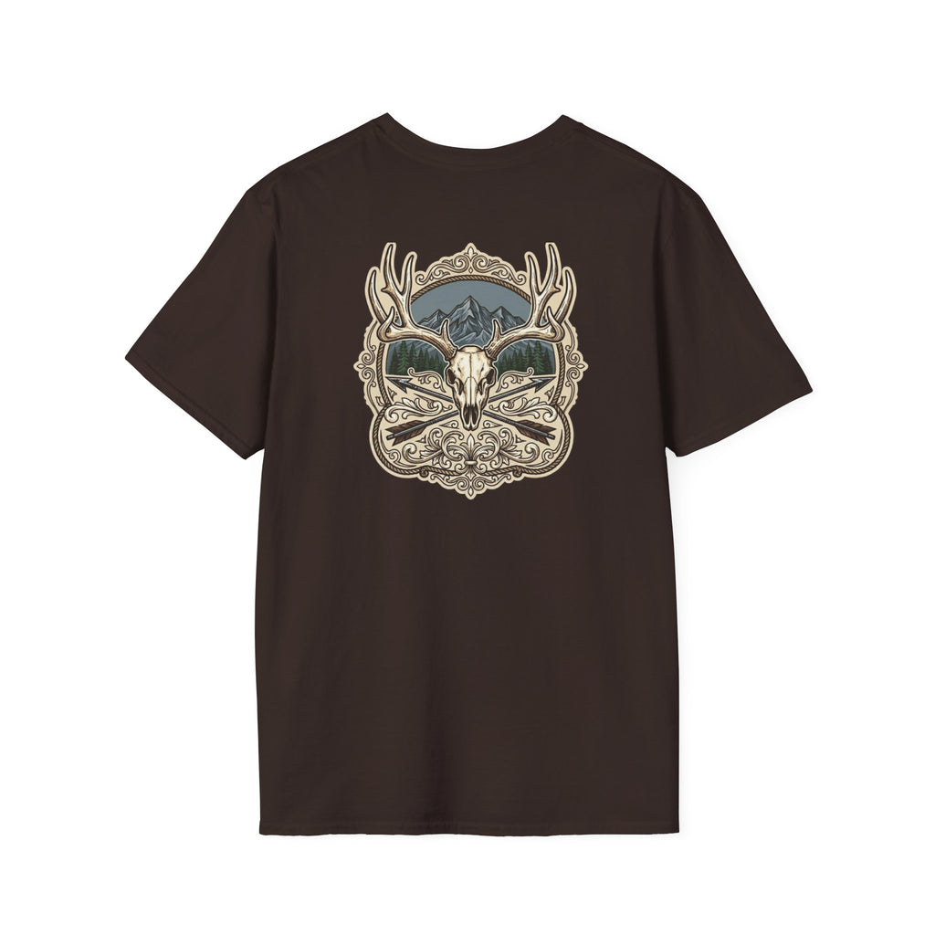 Western Mule Deer Skull T-Shirt