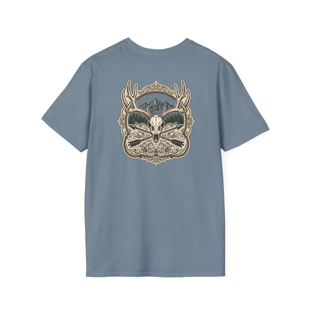 Western Mule Deer Skull T-Shirt