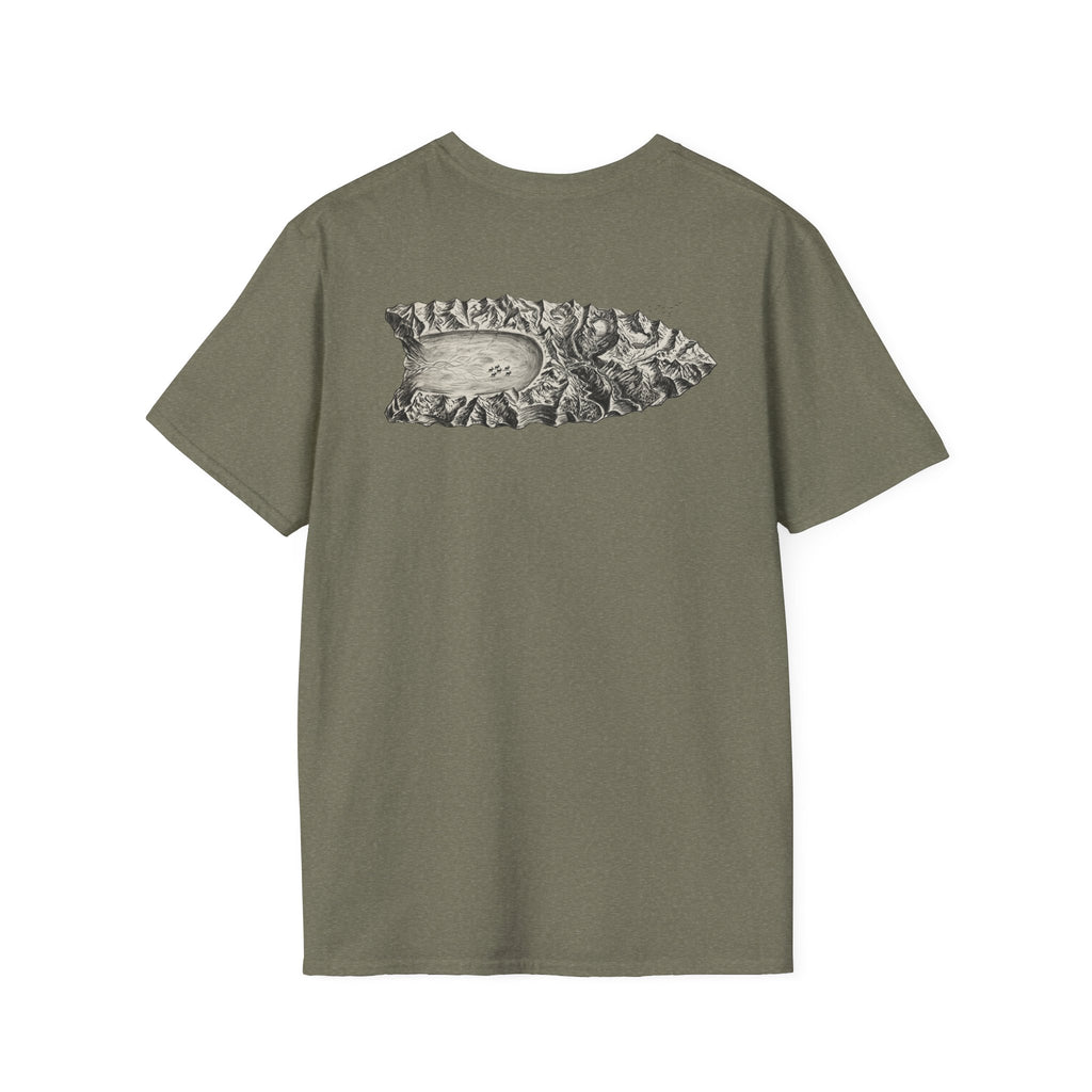 Topographical Arrowhead T-Shirt
