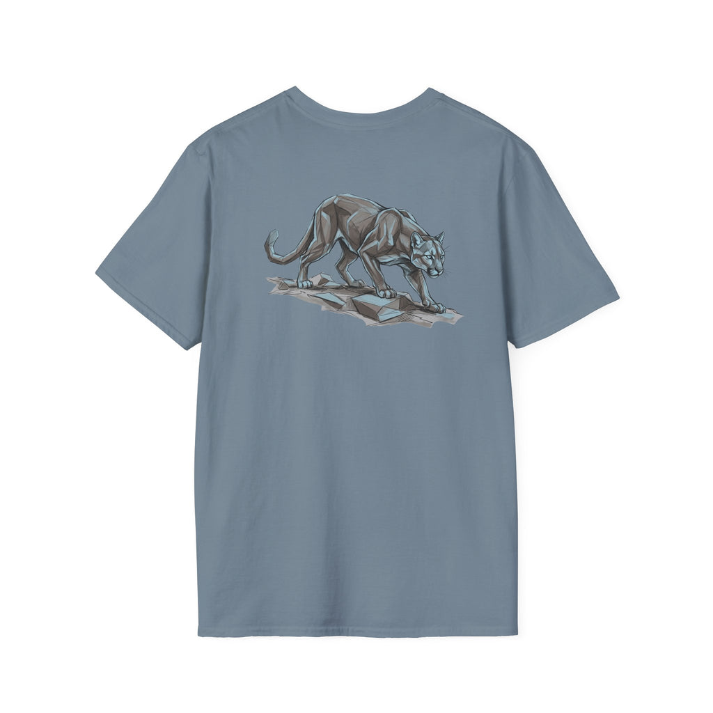 Geometric Mountain Lion T-Shirt