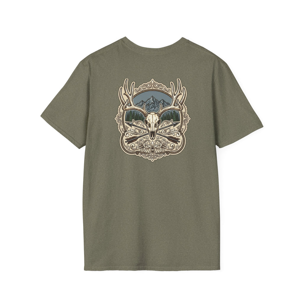 Western Mule Deer Skull T-Shirt