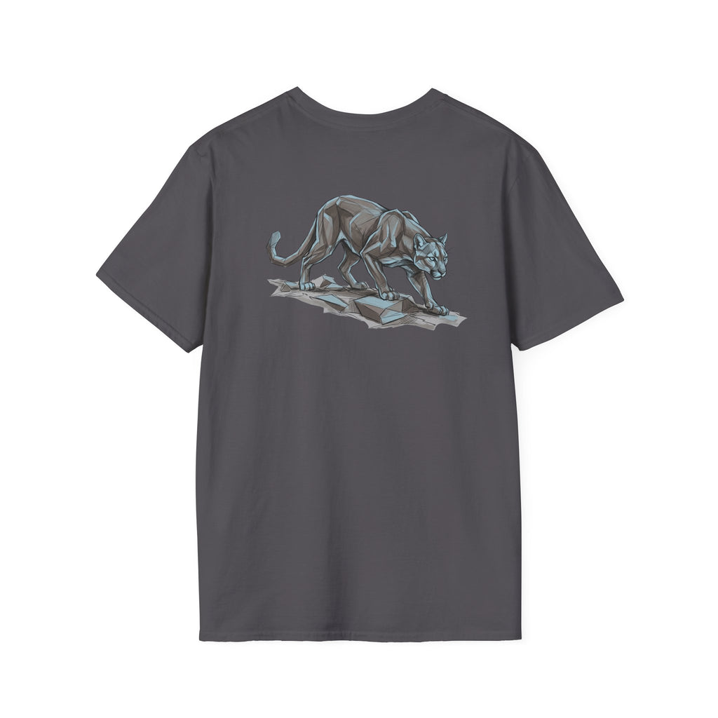 Geometric Mountain Lion T-Shirt