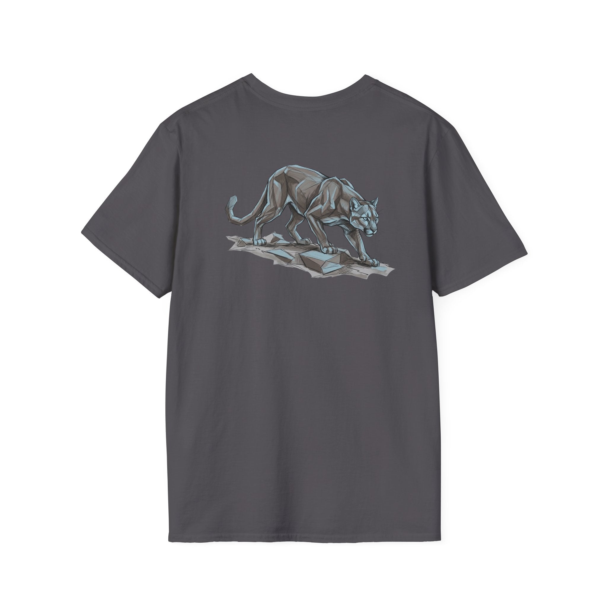 Geometric Mountain Lion T-Shirt