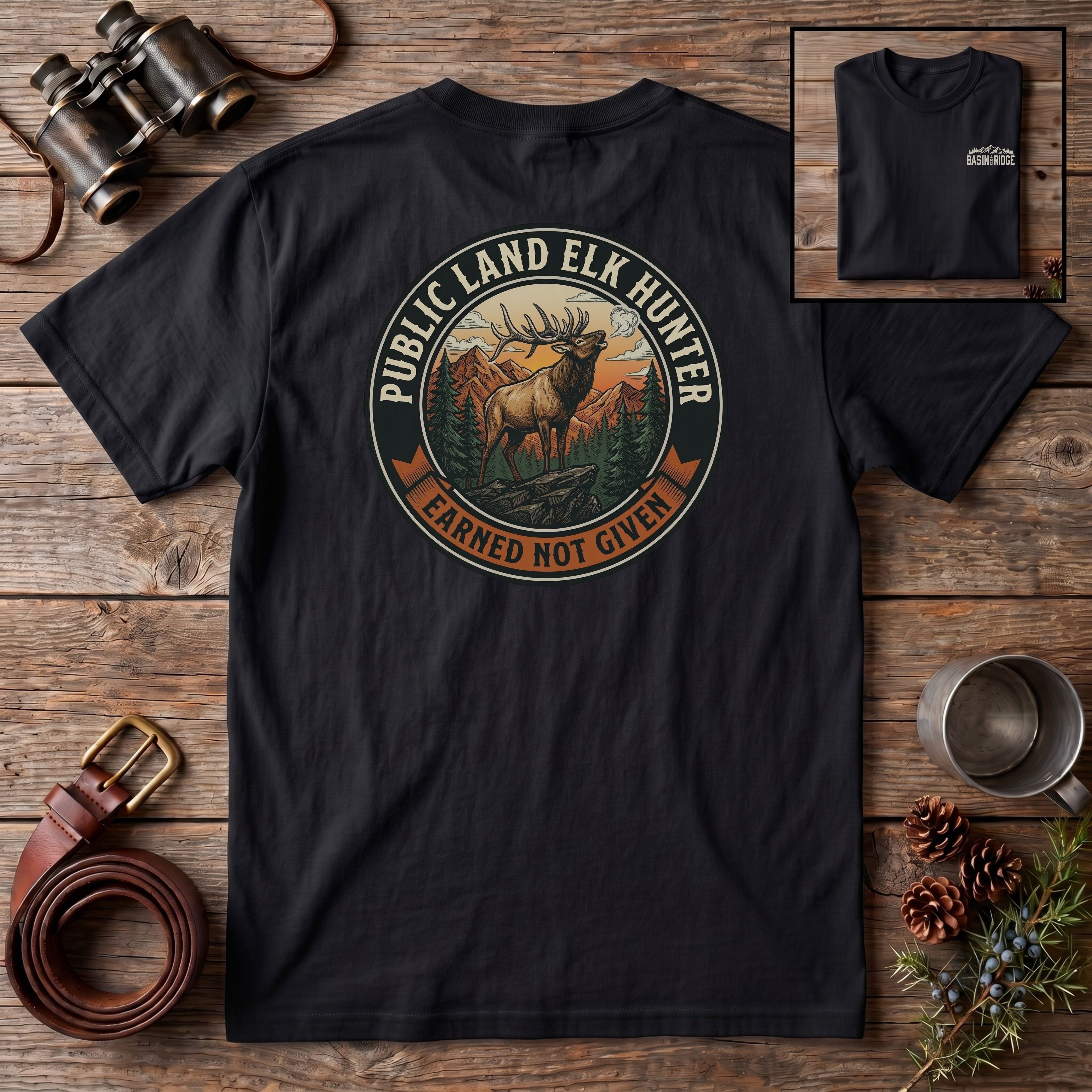 Public Land Elk Hunter T-Shirt