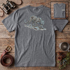 Geometric Mountain Lion T-Shirt