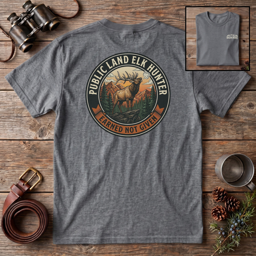 Public Land Elk Hunter T-Shirt