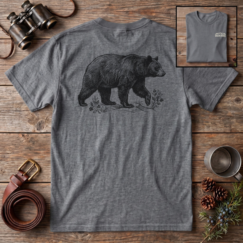 Black Bear Sketch T-Shirt