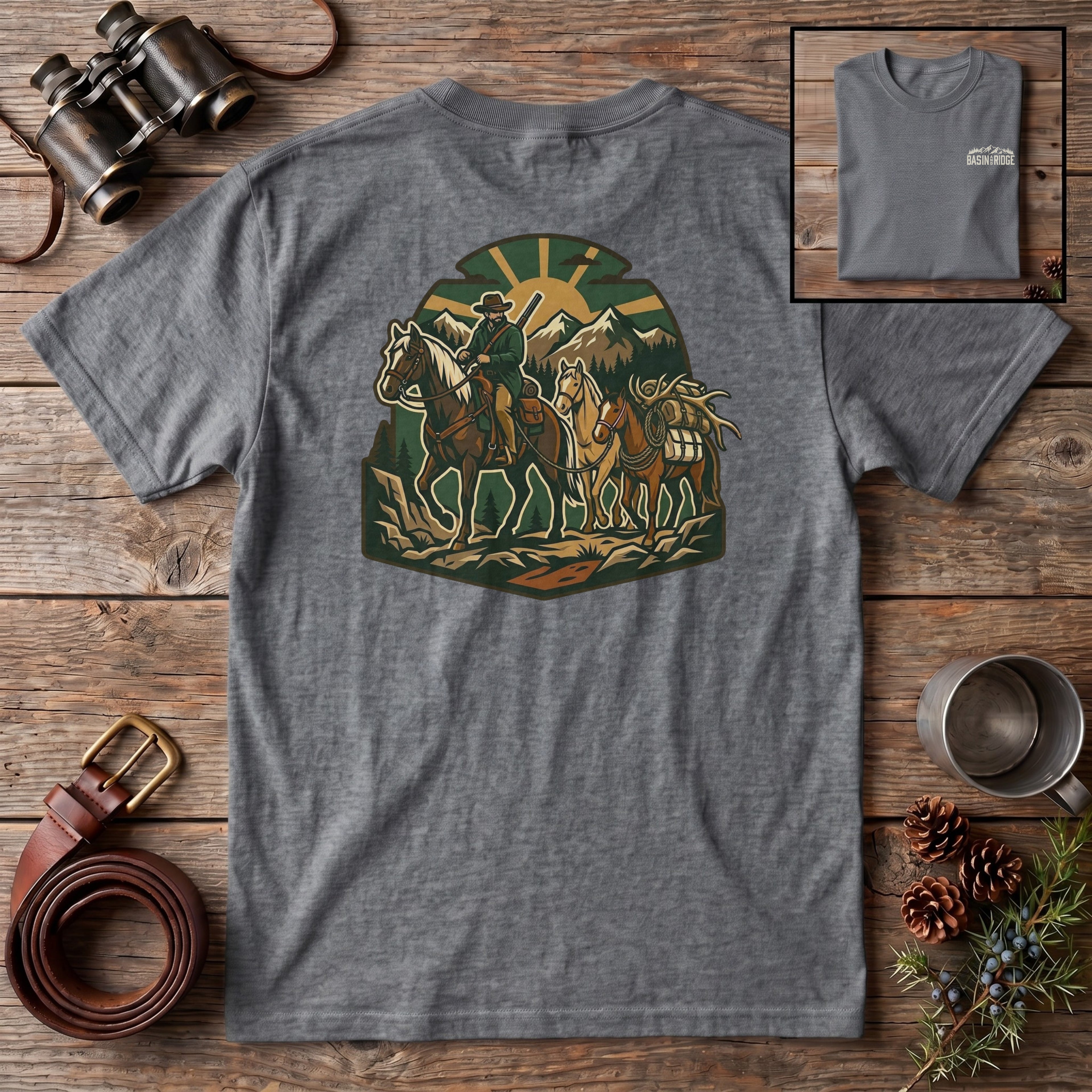 Elk Pack Train T-Shirt