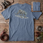 Geometric Mountain Lion T-Shirt