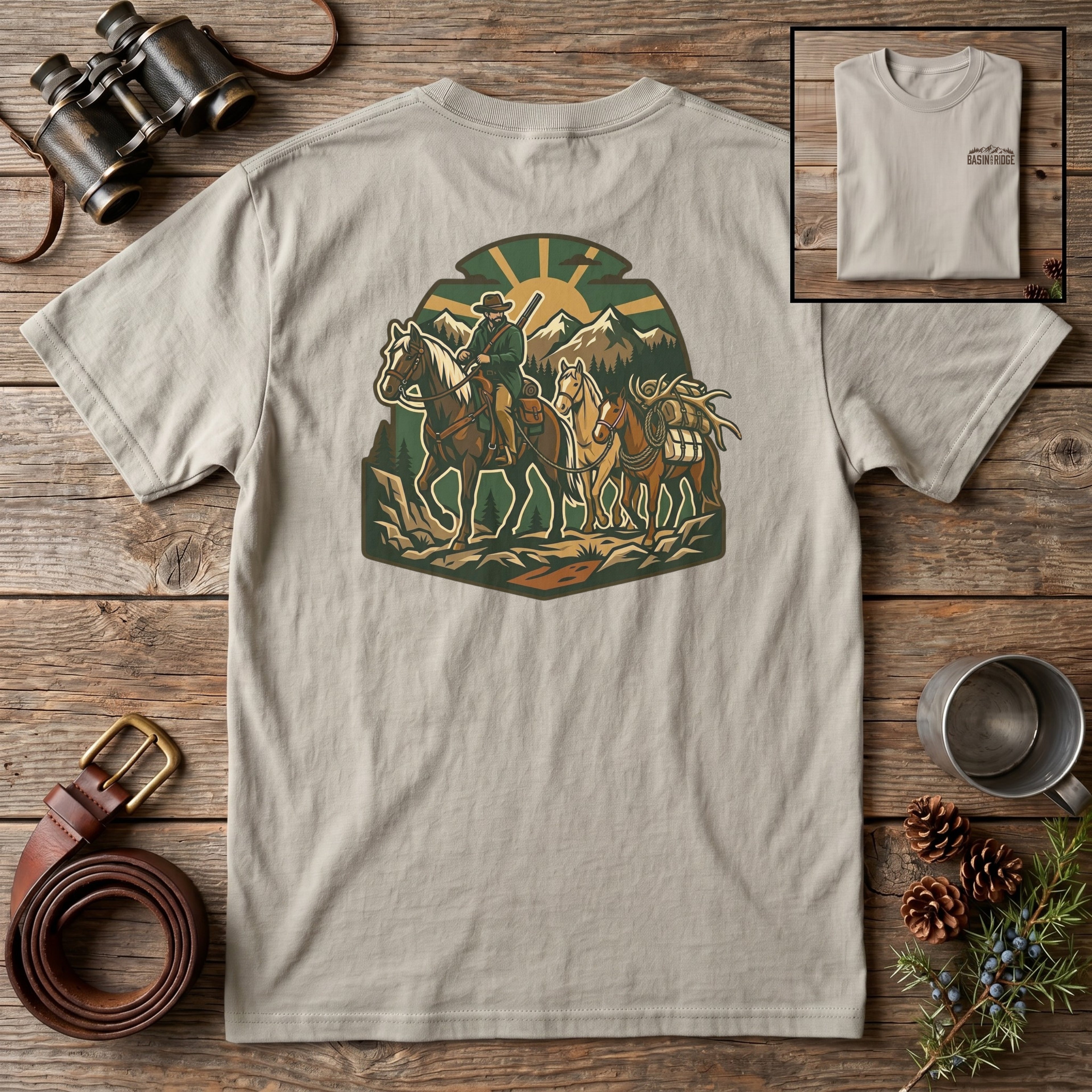 Elk Pack Train T-Shirt
