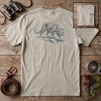 Geometric Mountain Lion T-Shirt