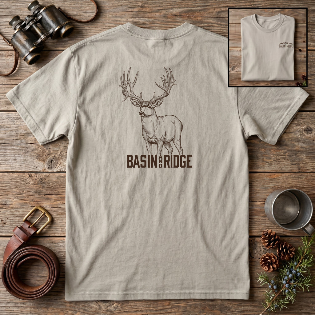 Basin and Ridge Buck T-Shirt
