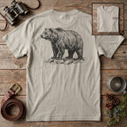 Grizzly Bear Sketch T-Shirt