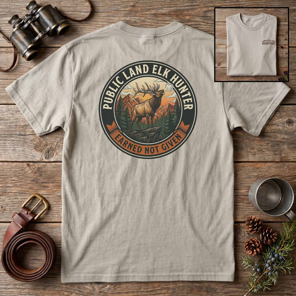 Public Land Elk Hunter T-Shirt