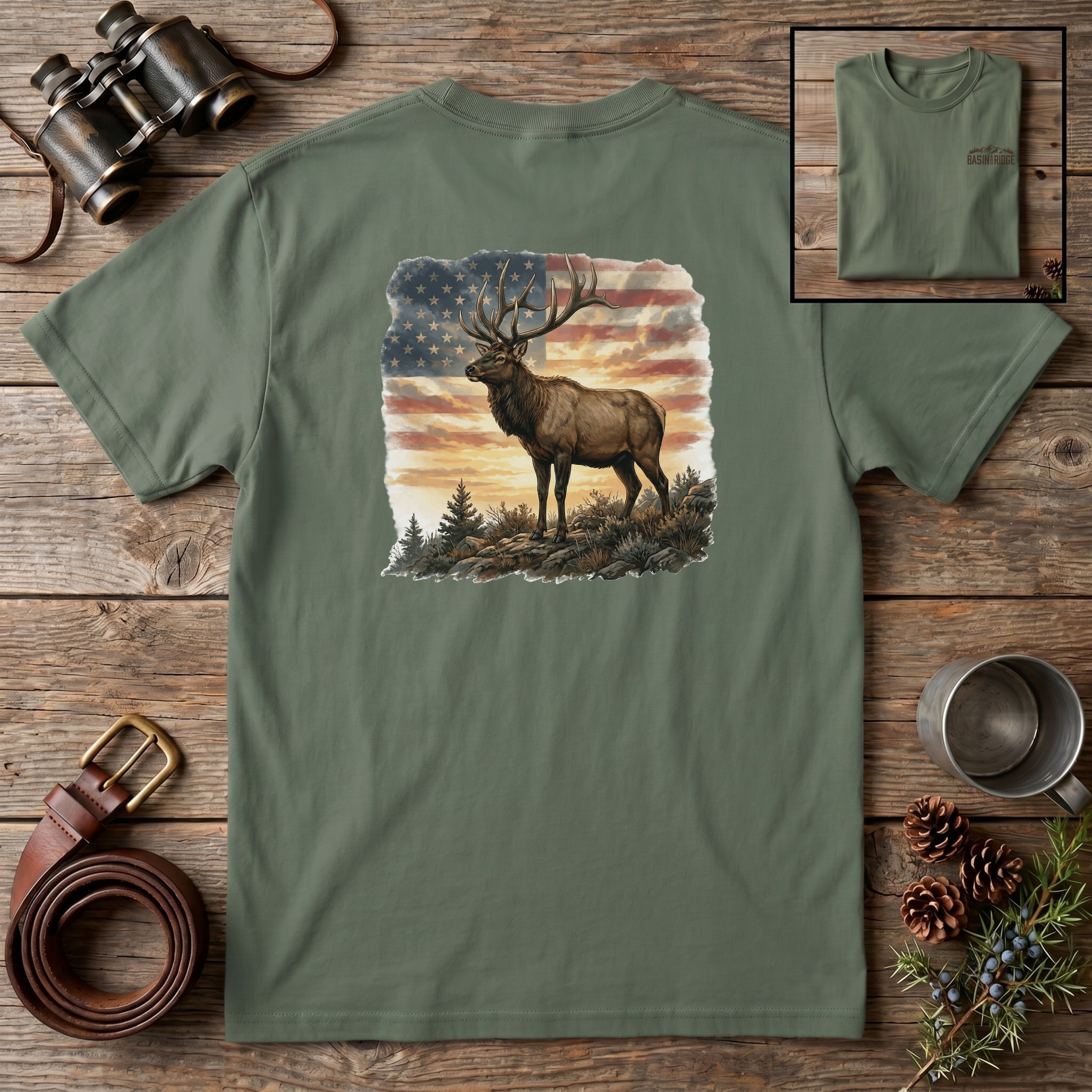 Patriotic Bull