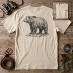 Grizzly Bear Sketch T-Shirt