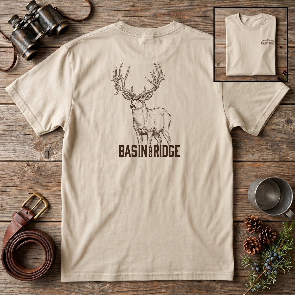 Basin and Ridge Buck T-Shirt