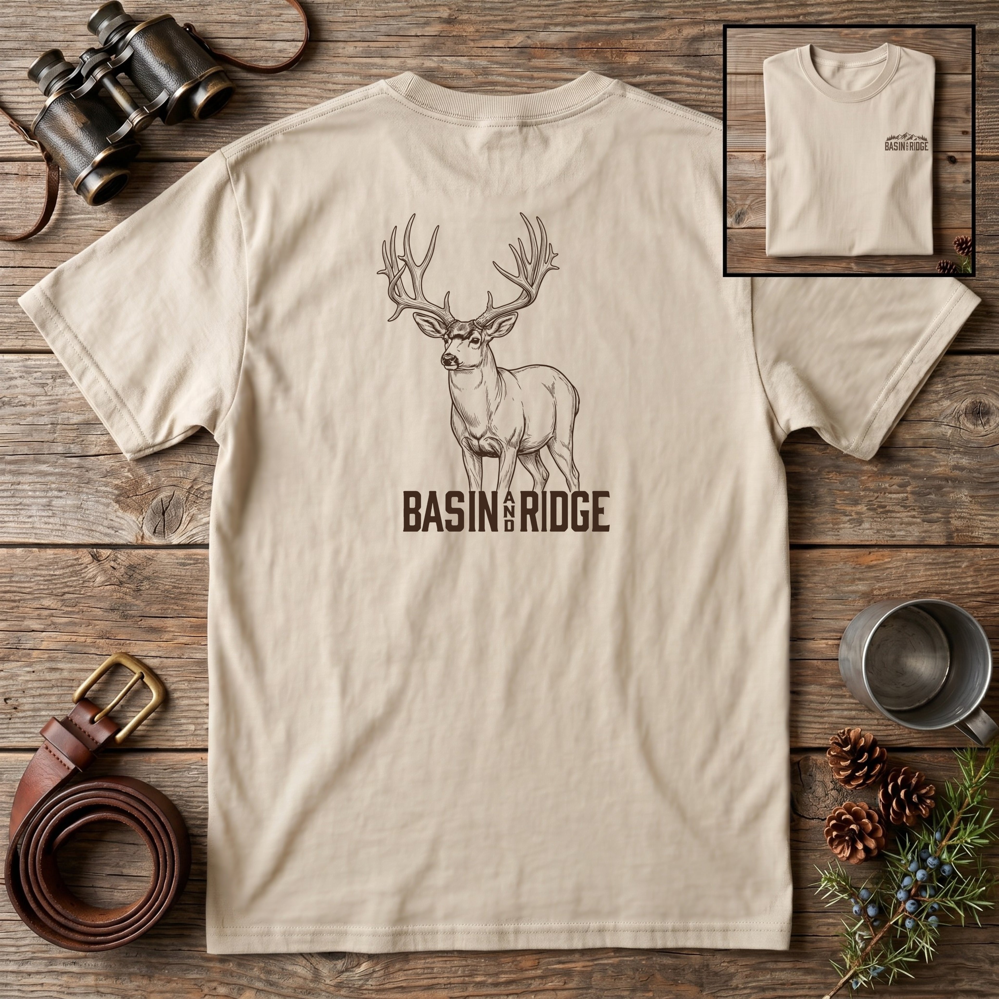 Basin and Ridge Buck T-Shirt