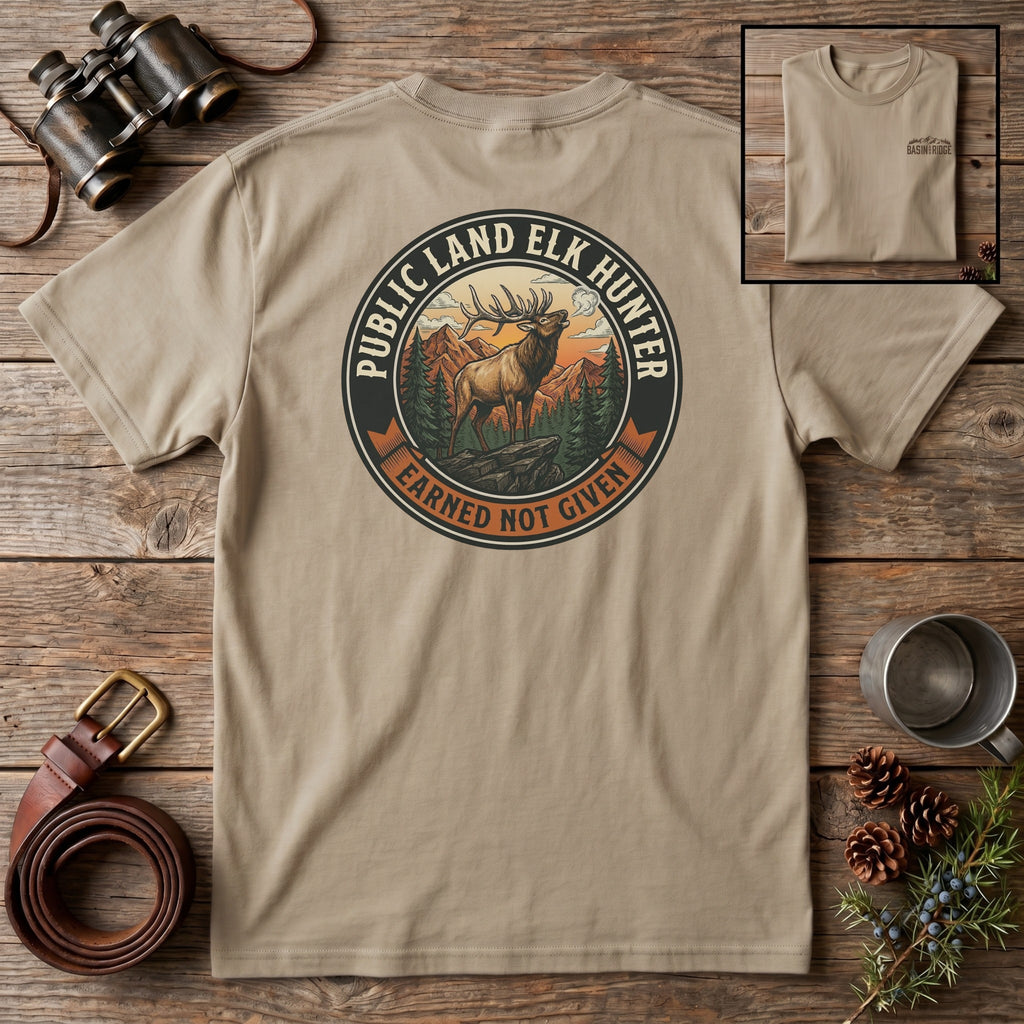 Public Land Elk Hunter T-Shirt
