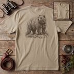 Brown Bear Sketch T-Shirt