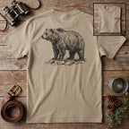 Grizzly Bear Sketch T-Shirt
