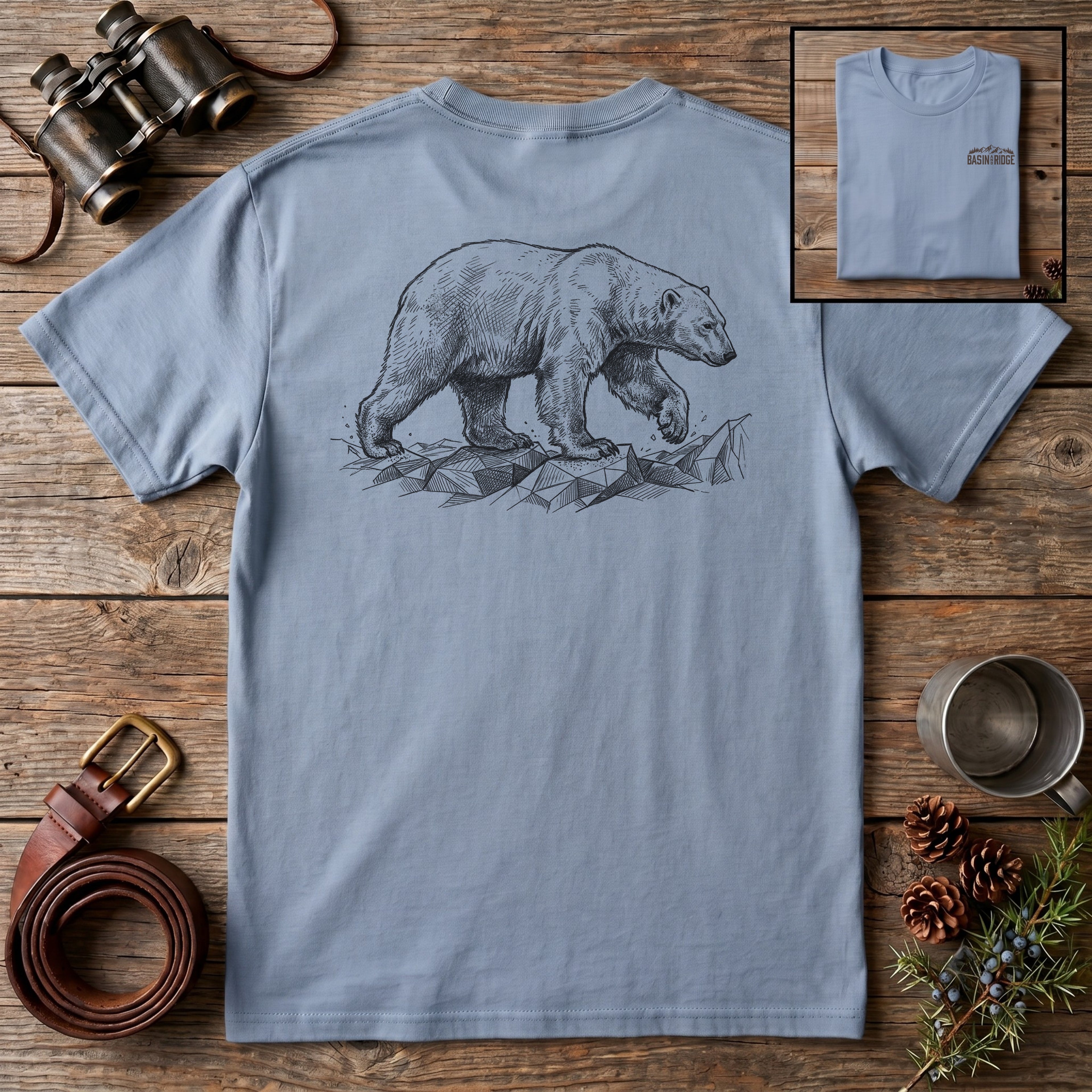 Polar Bear Sketch T-Shirt
