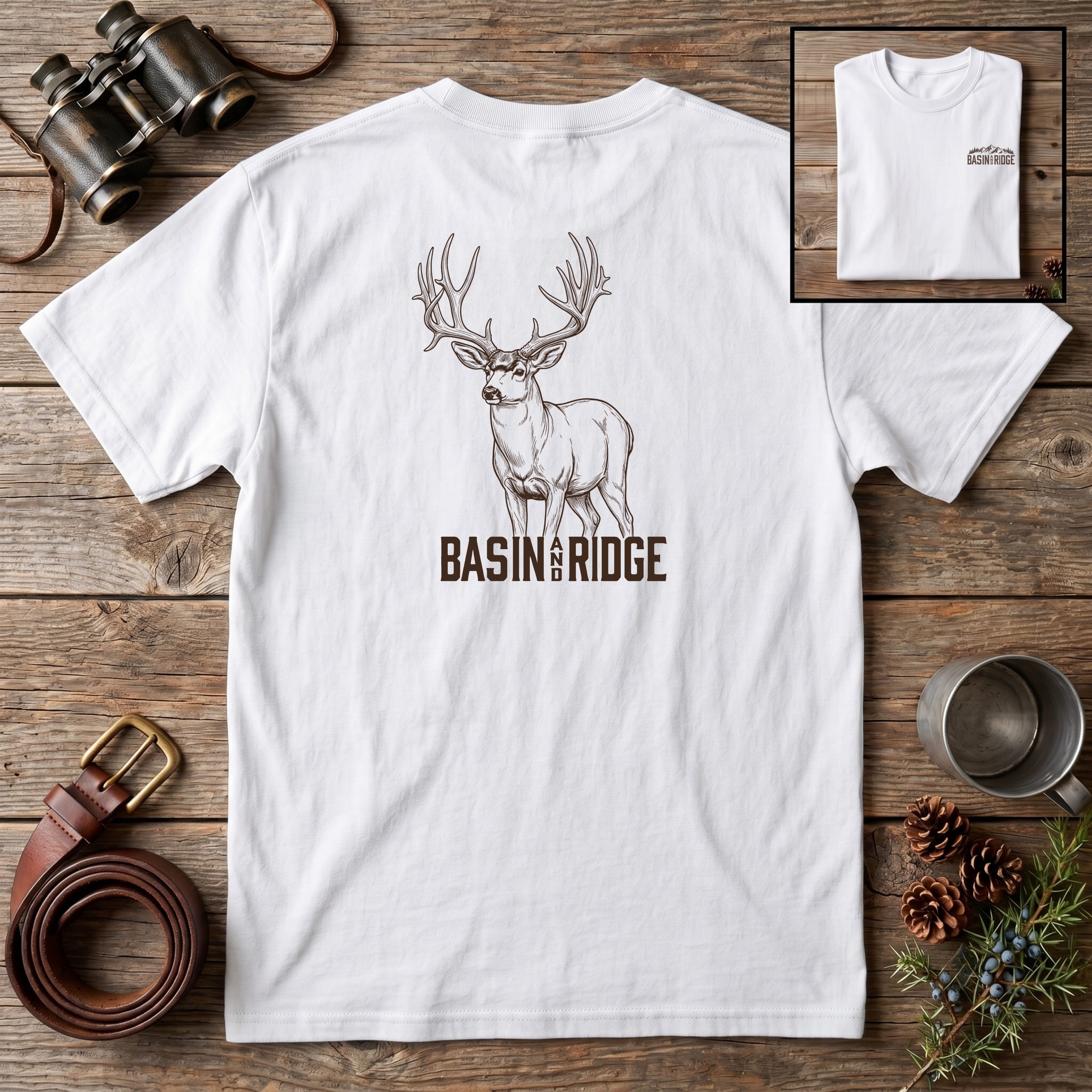 Basin and Ridge Buck T-Shirt